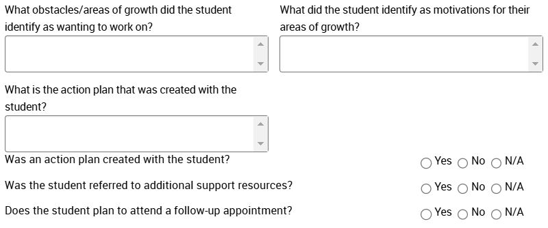 Example Appointment Summary